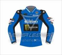 Joan Mir Suzuki Leather Motorbike jacket 2022