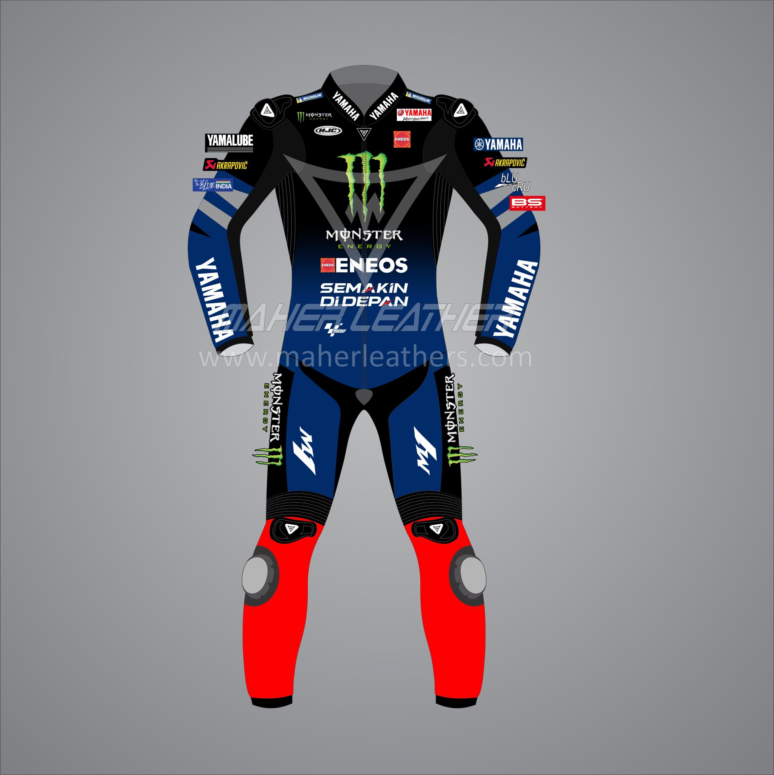 Fabio Quartararo Yamaha MotoGP Motorbike Suit 2025